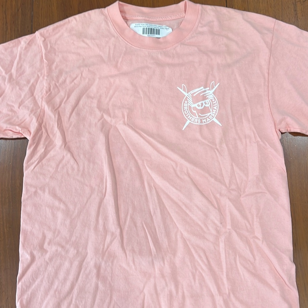 Brothers Marshall NWT faded pink t-shirt size medium
